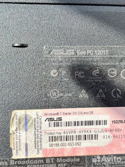 Нетбук 12' Asus Eee PC 1201T