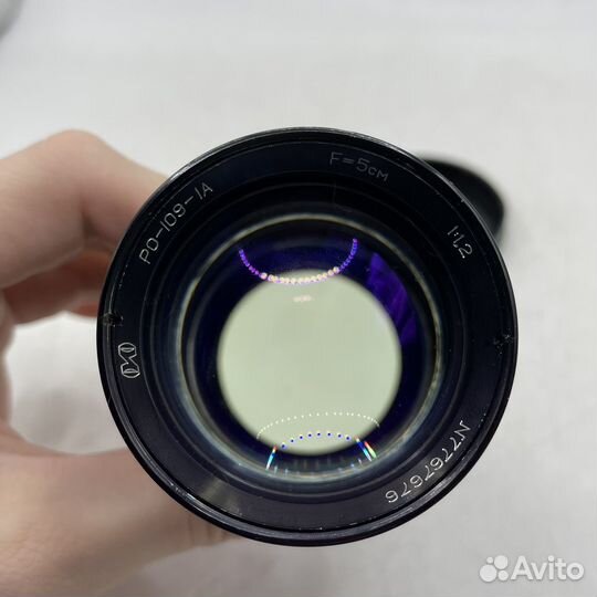 Объектив ро-109-1А 1:1,2 F5см Времен СССР