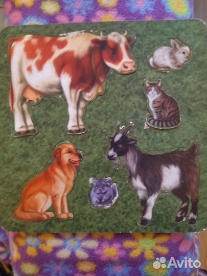 Игрушка рамка вкладыш