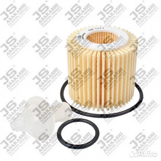 Фильтр масляный toyota 1.3-2.0 oe-117j JS Asakashi
