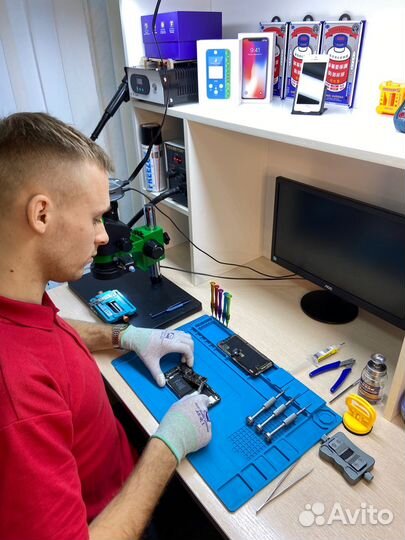 Выездной ремонт iPhone с гарантией