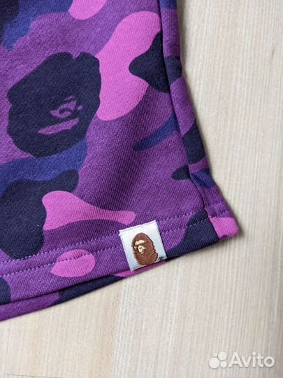 Шорты Bape фиолетовый S