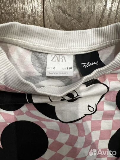 Лонгслив zara 116 для девочки