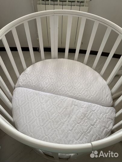 Детская кроватка круглая
