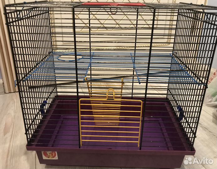 Клетка переноска для мелких грызунов