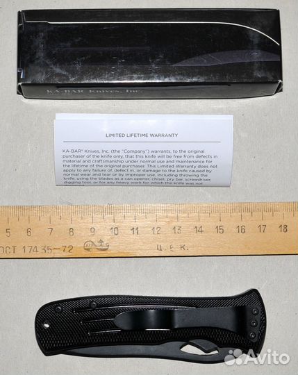 Складной нож Ka-Bar K-2 Caiman Tanto