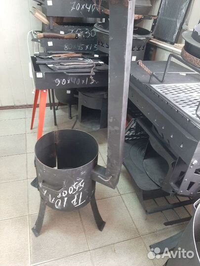 Печь для приготовления на дровах