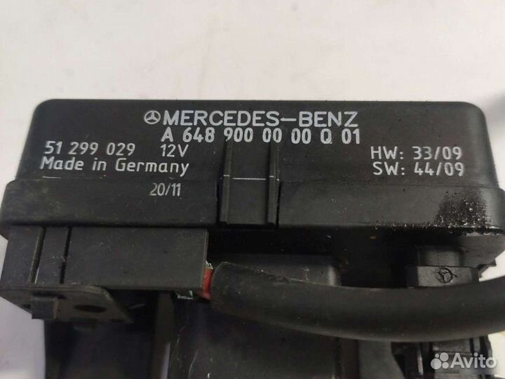 Блок реле свечей накаливания Mercedes OM648