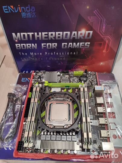 Комплект X79 Xeon E5 2670 V2 4*4 Гб envinda