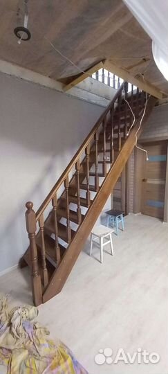 Лестница из массива