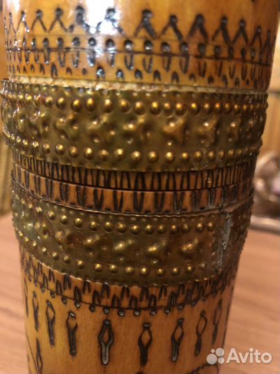 Тубус из дерева подарочный