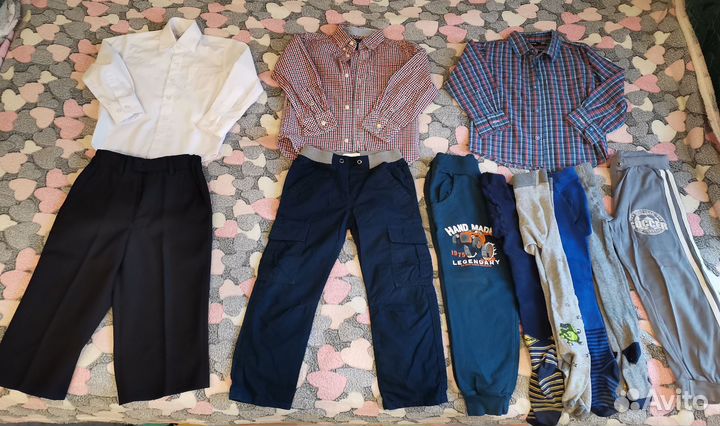 Вещи пакетом на мальчика 98-104