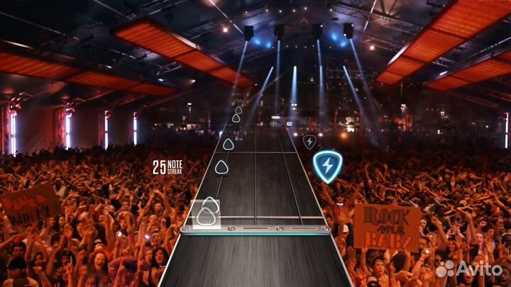 Контроллер гитара Guitar Hero Live, б/у