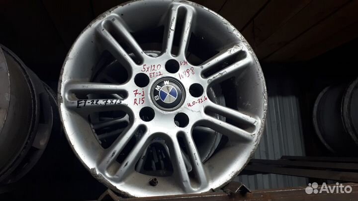 Штамповка BMW 5 E34 диск литье