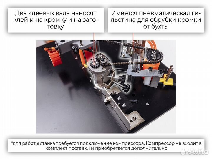 Новый кромкооблицовочный станок Econom