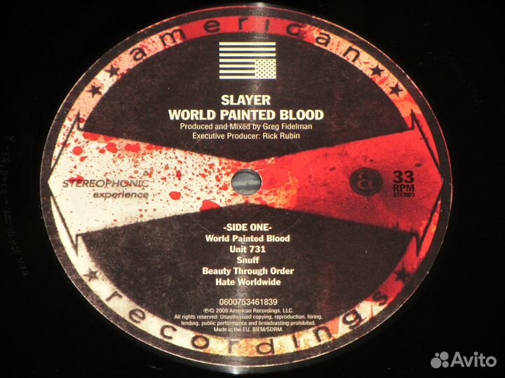 Slayer – World Painted Blood 2009/2013 europe