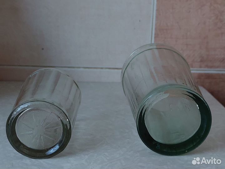 Стаканы граненые СССР 100 мл 350шт,200 мл 55 шт