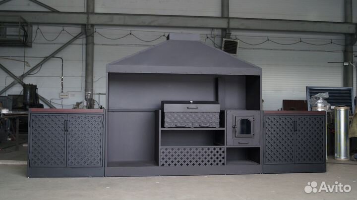 Мангальный комплекс лофт