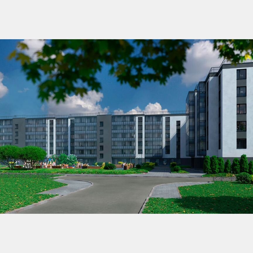 1-к. квартира, 38,4 м², 6/6 эт.