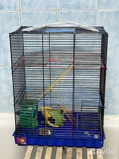 Клетка для грызунов очень большая