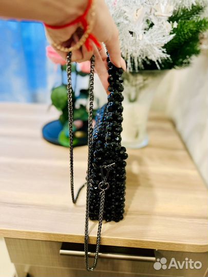 Сумка из бусин ручной работы