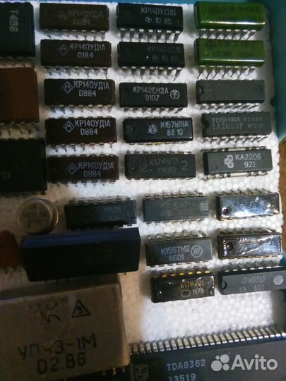 Микросхемы К,кр и др.,Новые и Б/у, СССР