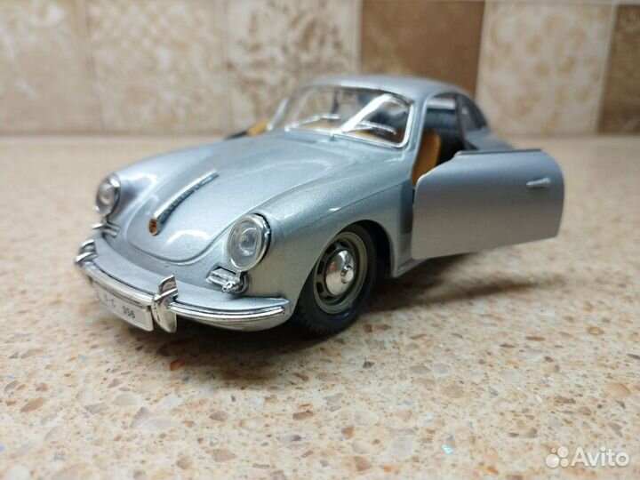 Модели автомобилей 1 24 Bburago Porsche 356B