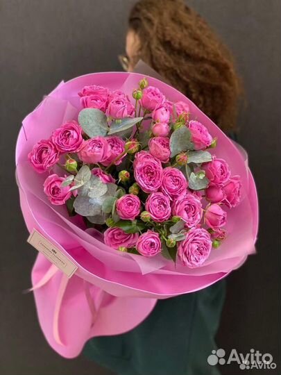 Пионовидные розы с доставкой