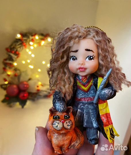 Ватные елочные игрушки Вселенная Гарри Поттер