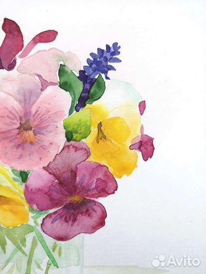 Картина акварелью 