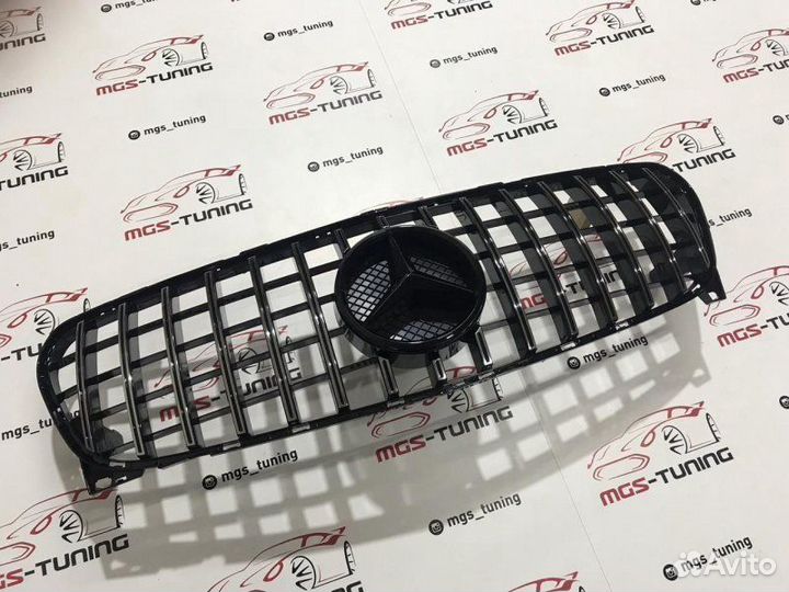 Решетка GLA GT Черная звезда 16+