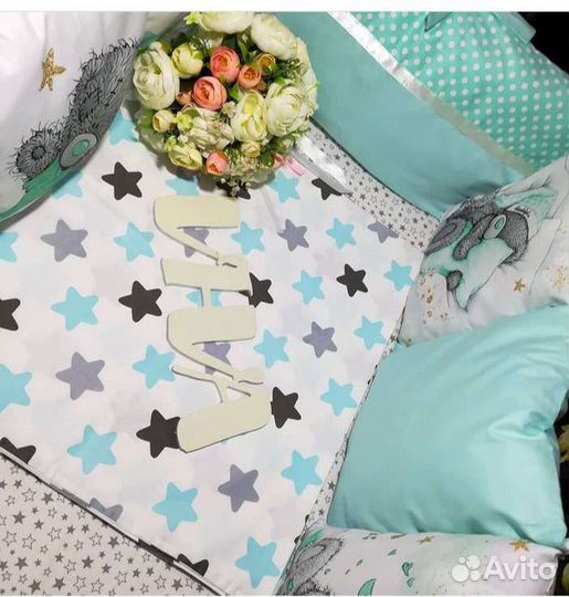 Бортики в кроватку