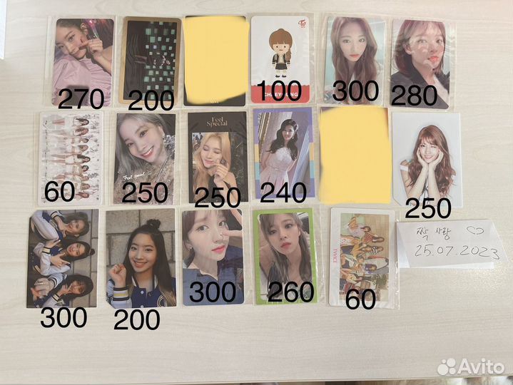 Карты blackpink, twice, iz*one и других