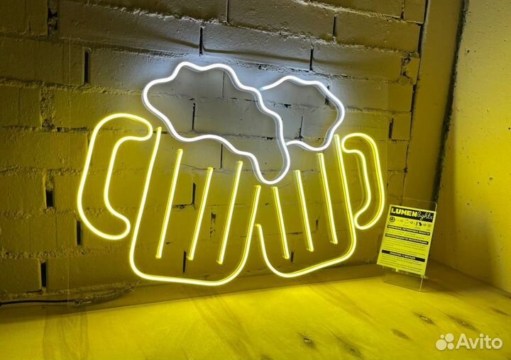 Вывески неон гибкий