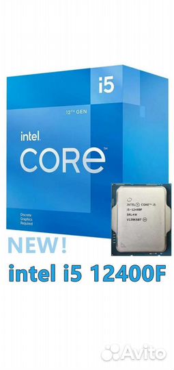 Процесор Intrel core 12400f