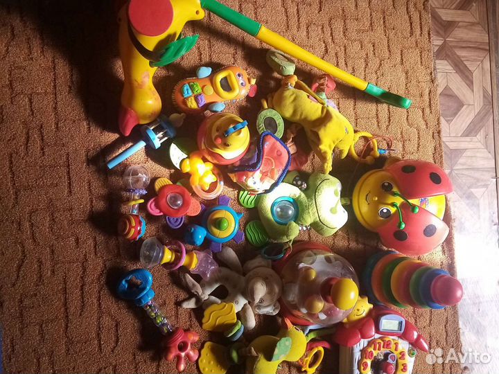 Погремушка разные