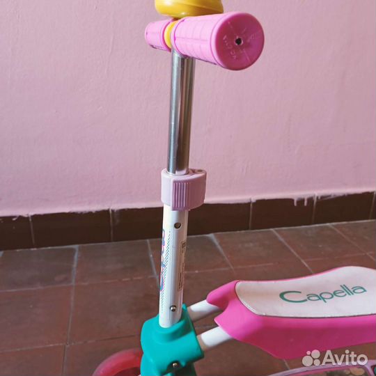 Самокат беговел Capella