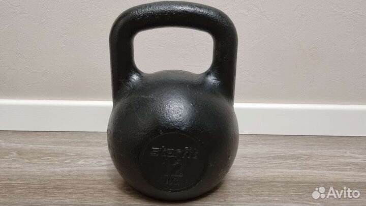 Гиря Starfit 12 кг чугунная