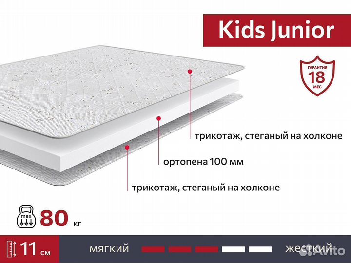 Ноый Матрас Kids Junior Мебельград