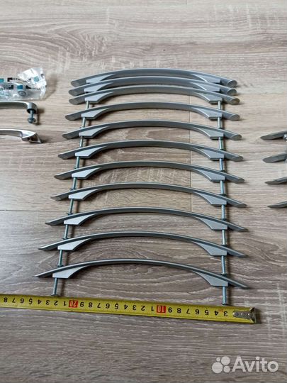 Ручки мебельные алюминий