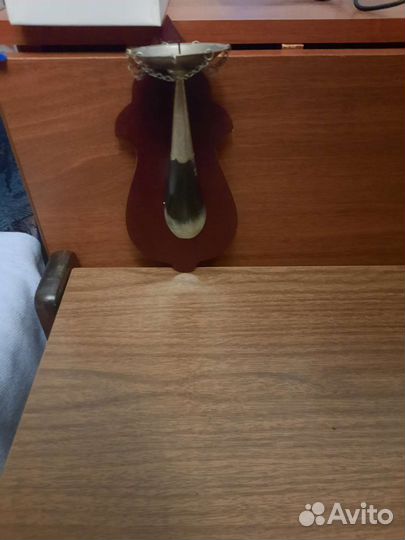 Сувенир рога подсвечник