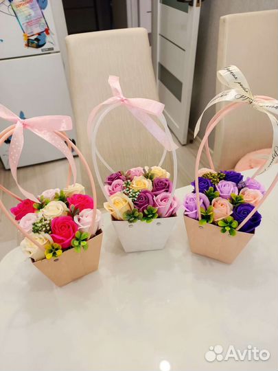 Цветы из мыльной пены