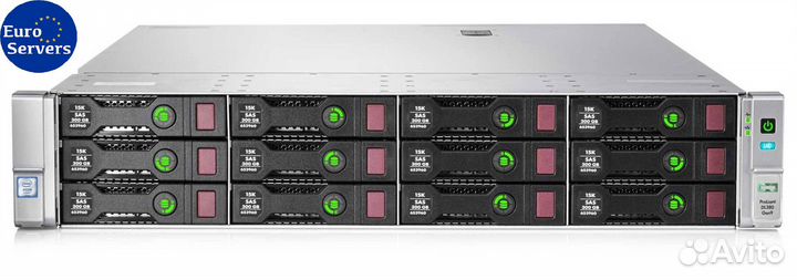 HP DL380 Gen9 12LFF (2xXeon E5-2650v4, 256Gb)