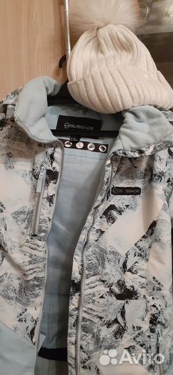 Шапка+куртка для девочки