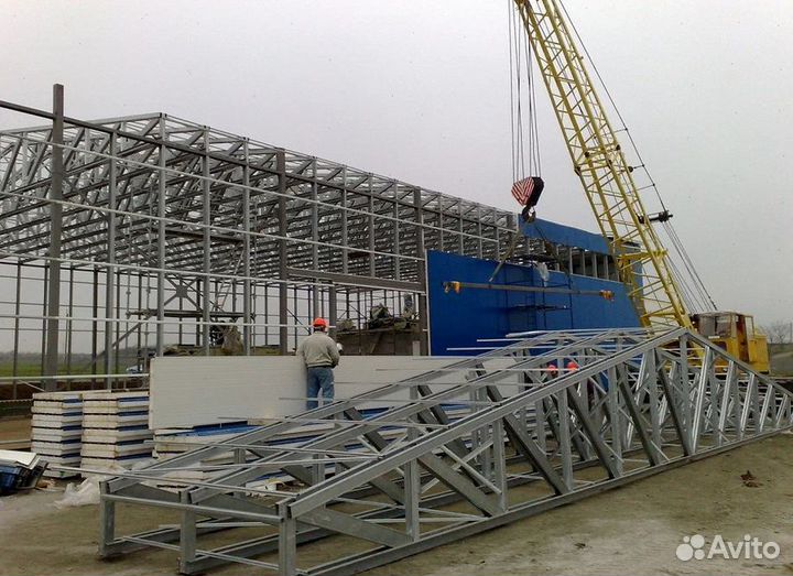 Металлоконструкции для предприятий по ГОСТ