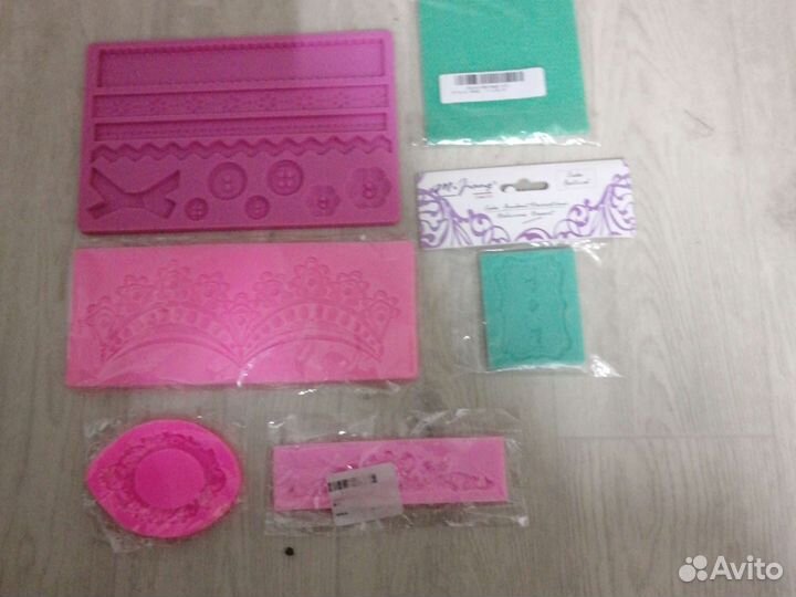 Силиконовые формы для украшения выпечки (14)