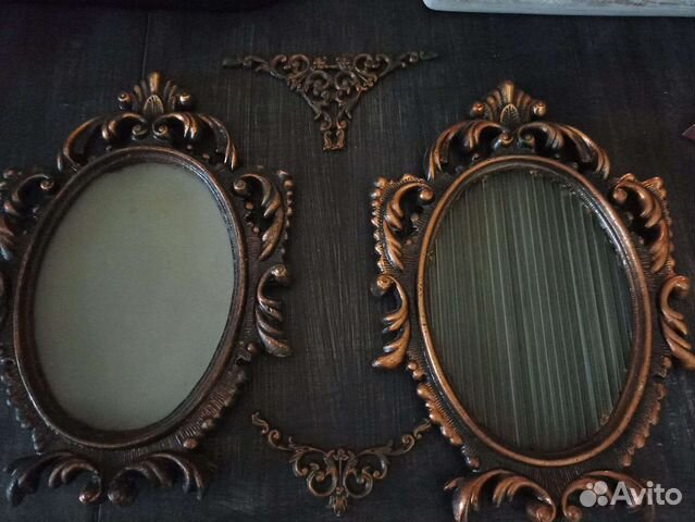 Полочки. Рамки ретро