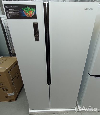 Холодильник двухдверный Leran SBS 300 W NF