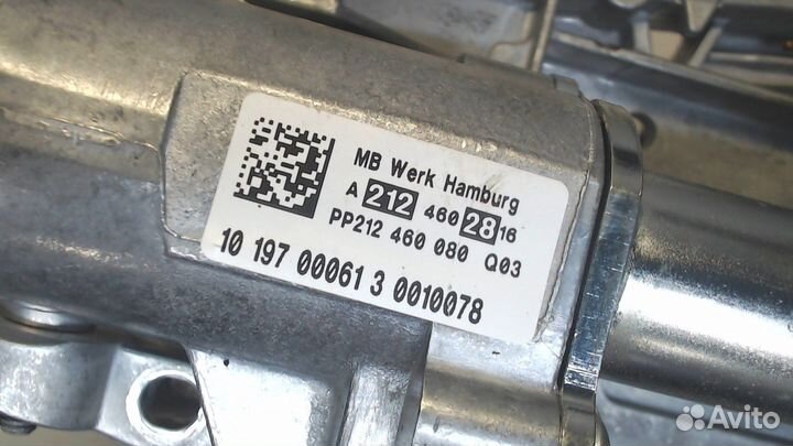 Колонка рулевая Mercedes E W212, 2011