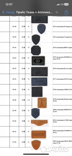 Апликация нашивка